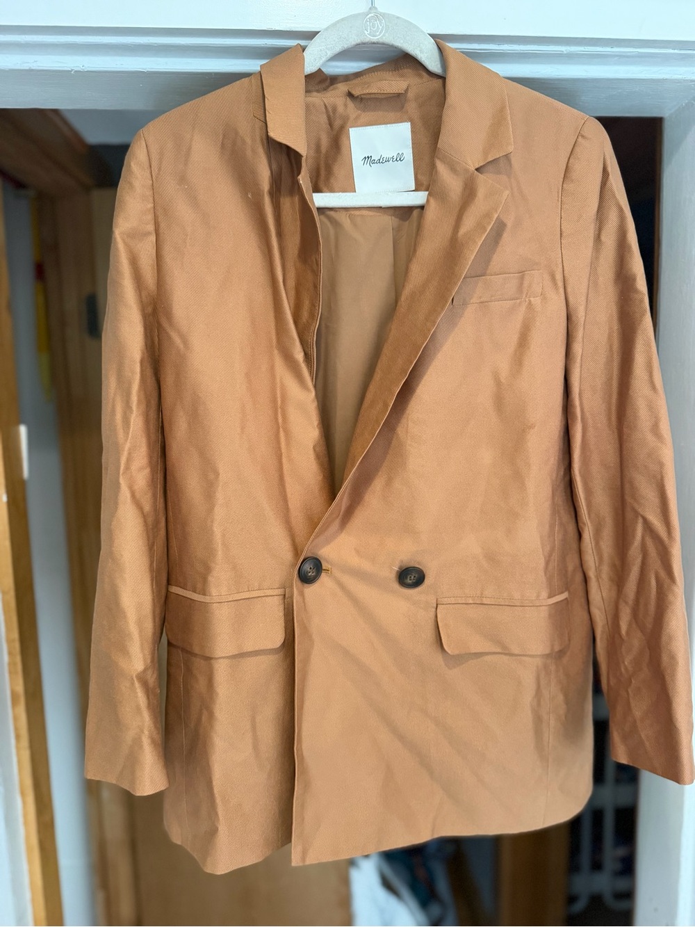 Gorgeous EUC Madewell boyfriend style Double-Button Blazer - Picture 7 of 10